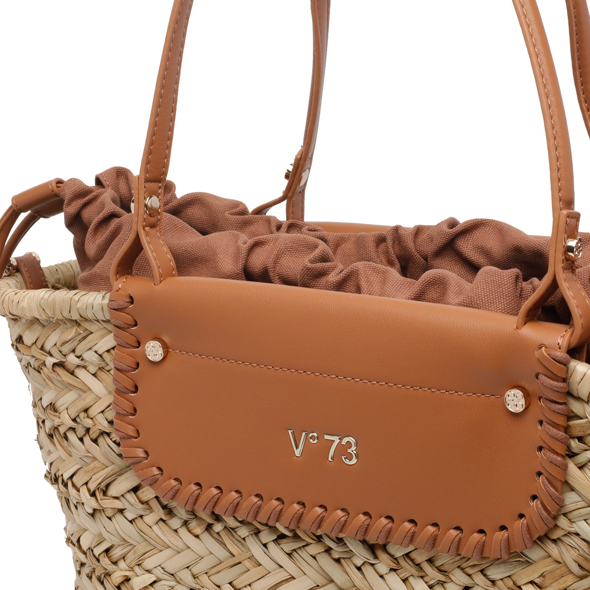 V°73 Bags Beige Grass Polyurethane