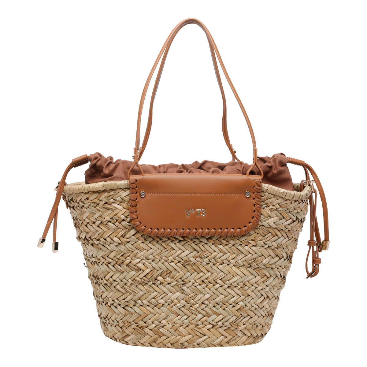 V°73 Bags Beige Grass Polyurethane