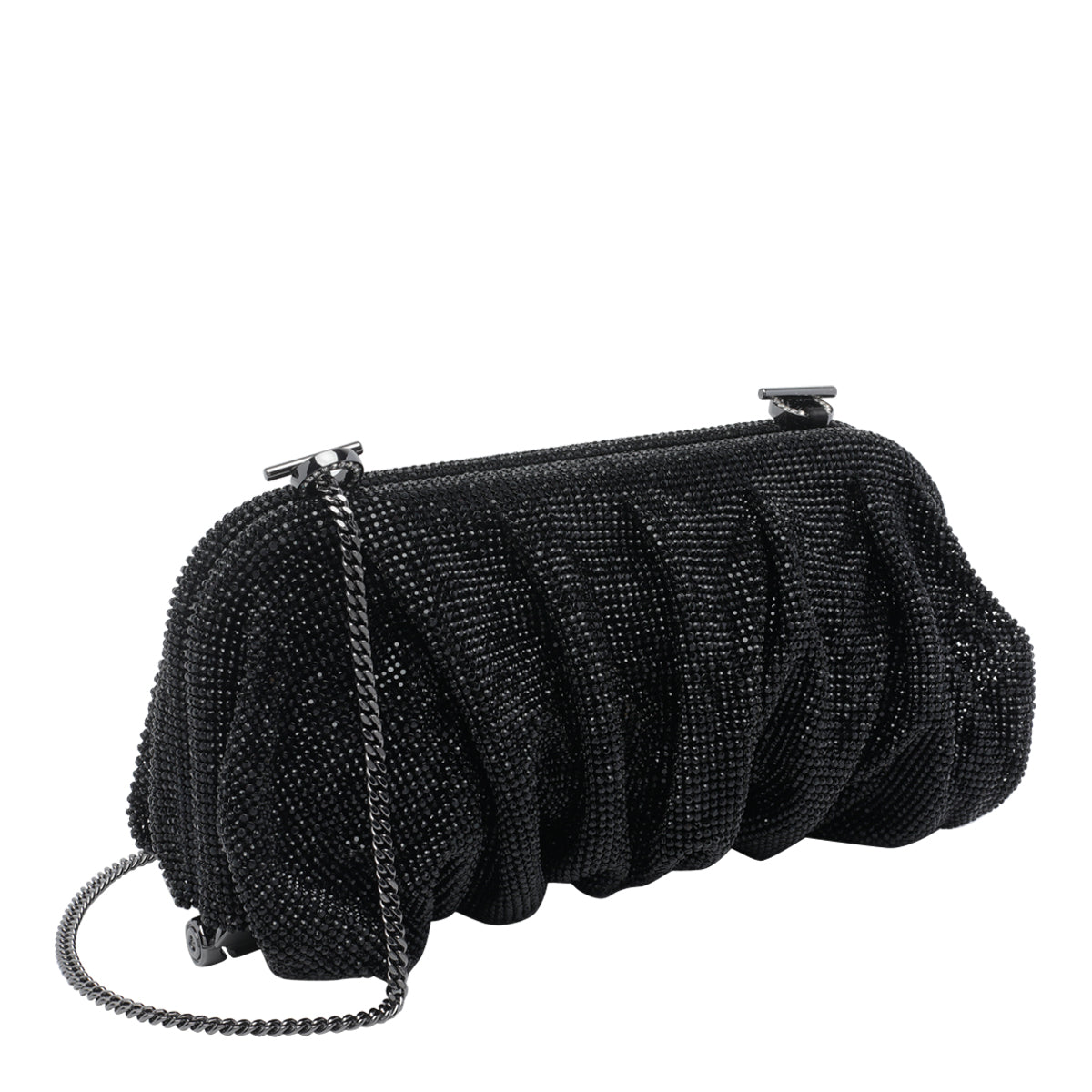 Benedetta Bruzziches Bags Black Silk Strass
