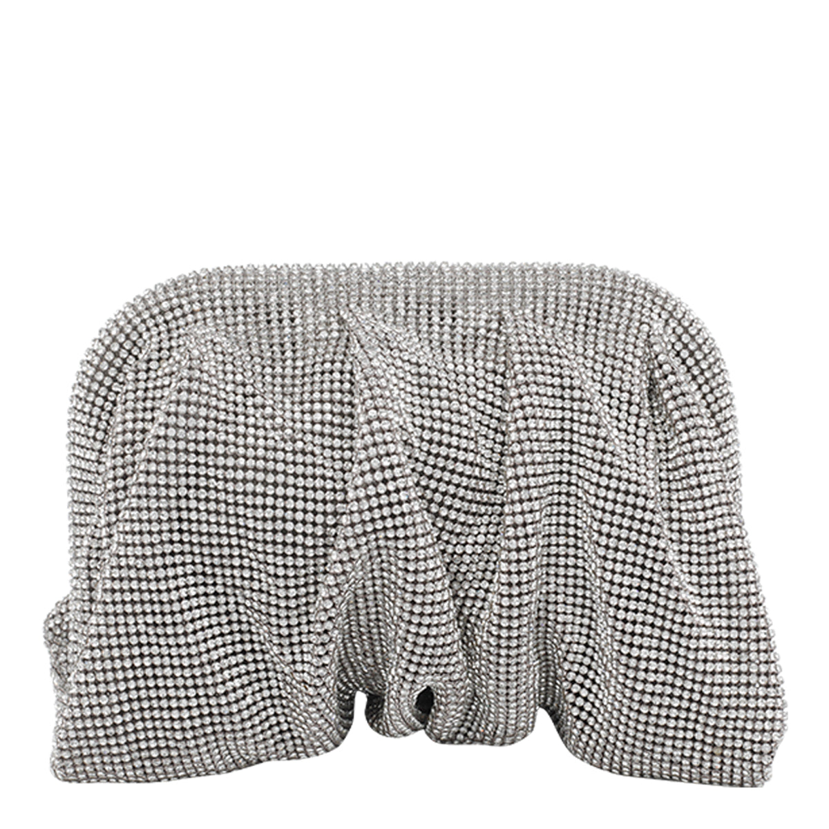 Benedetta Bruzziches Bags Silver Silk Strass