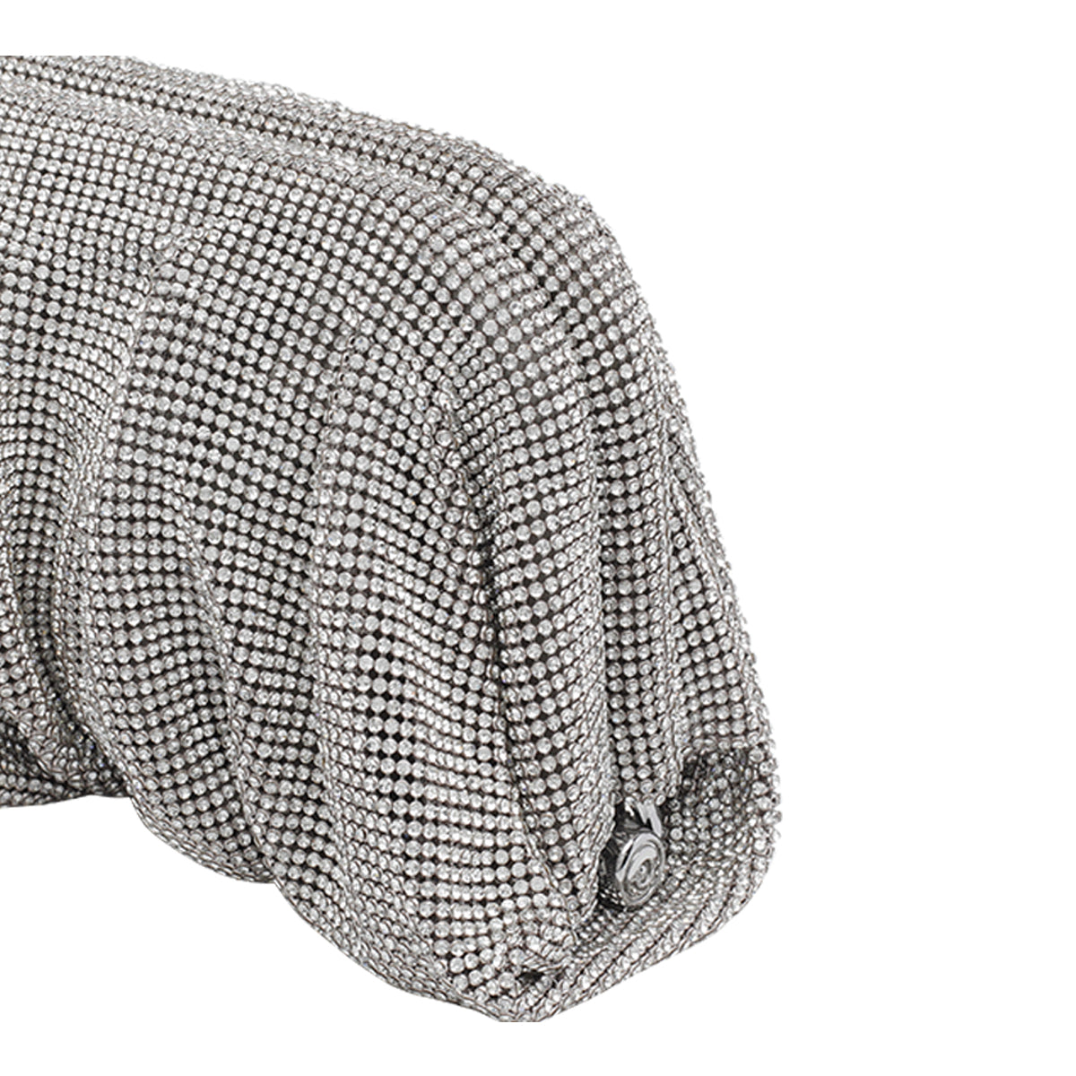 Benedetta Bruzziches Bags Silver Silk Strass