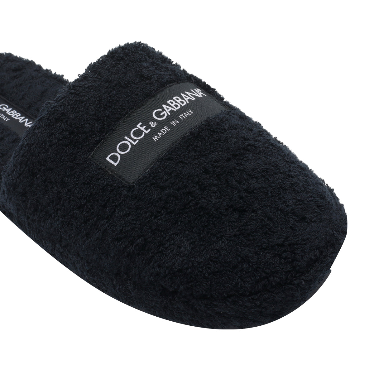 Dolce & Gabbana Sandals Black Fabric/rubber Sole