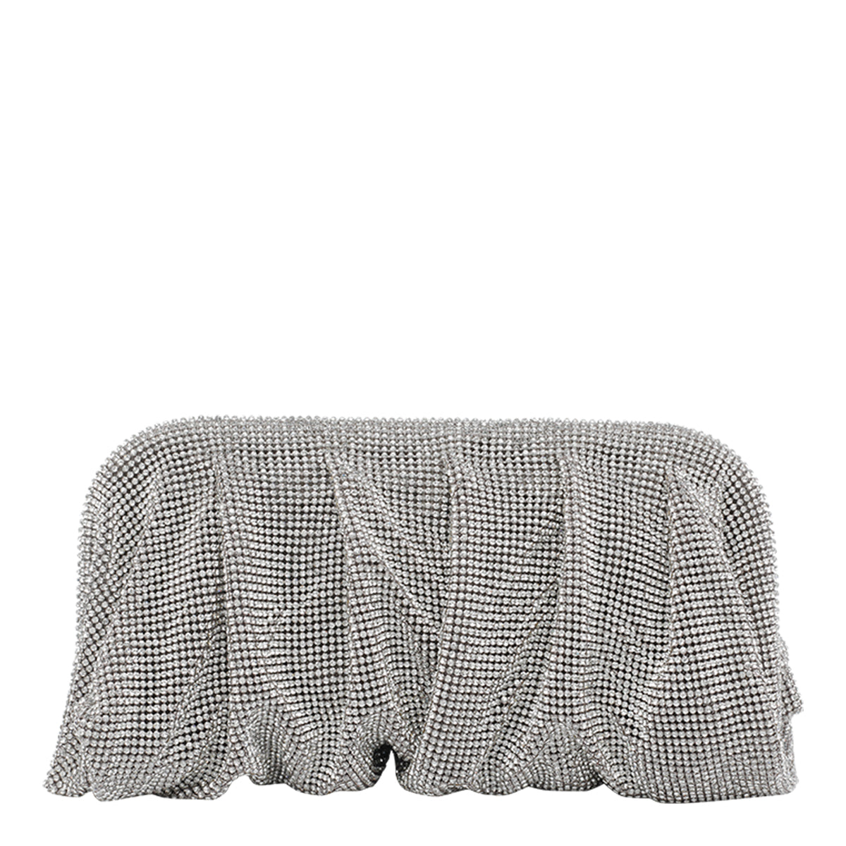 Benedetta Bruzziches Bags Silver Silk Strass