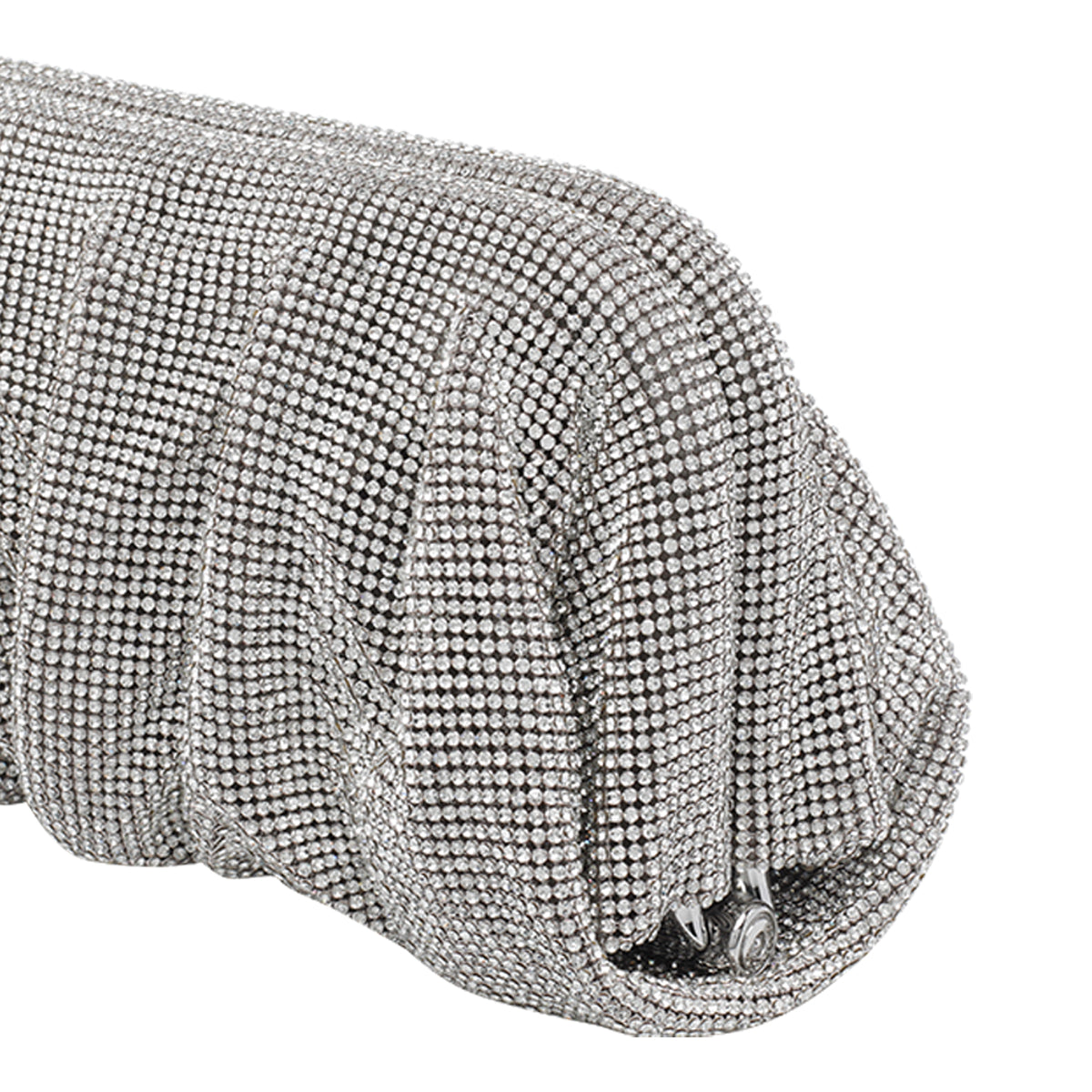 Benedetta Bruzziches Bags Silver Silk Strass