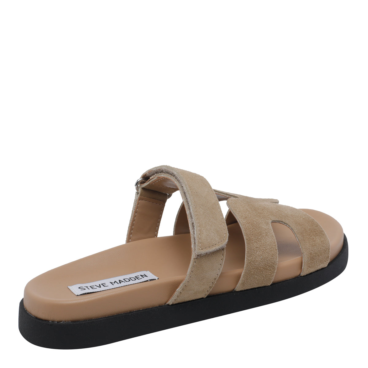 Steve Madden Sandals Beige Suede Leather/rubber Sole