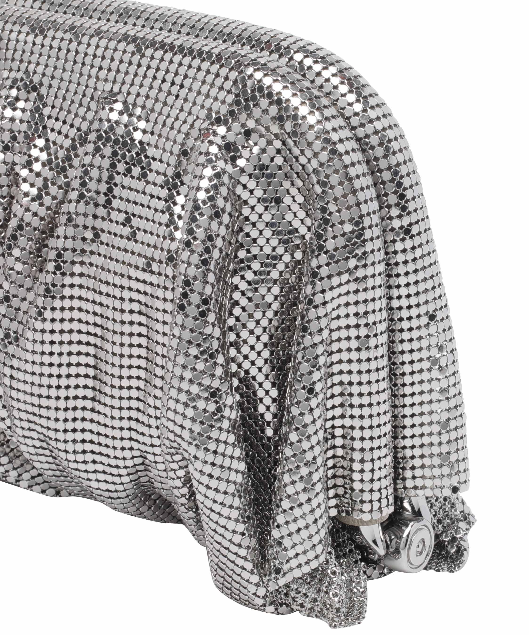 Benedetta Bruzziches Bags Silver Silk Strass
