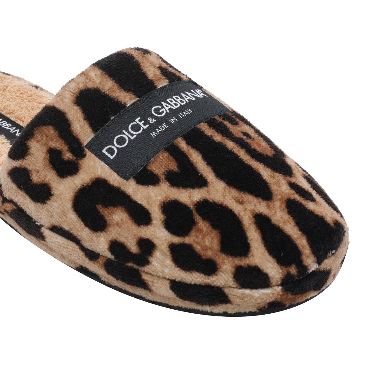 Dolce & Gabbana Sandals Brown Fabric/rubber Sole
