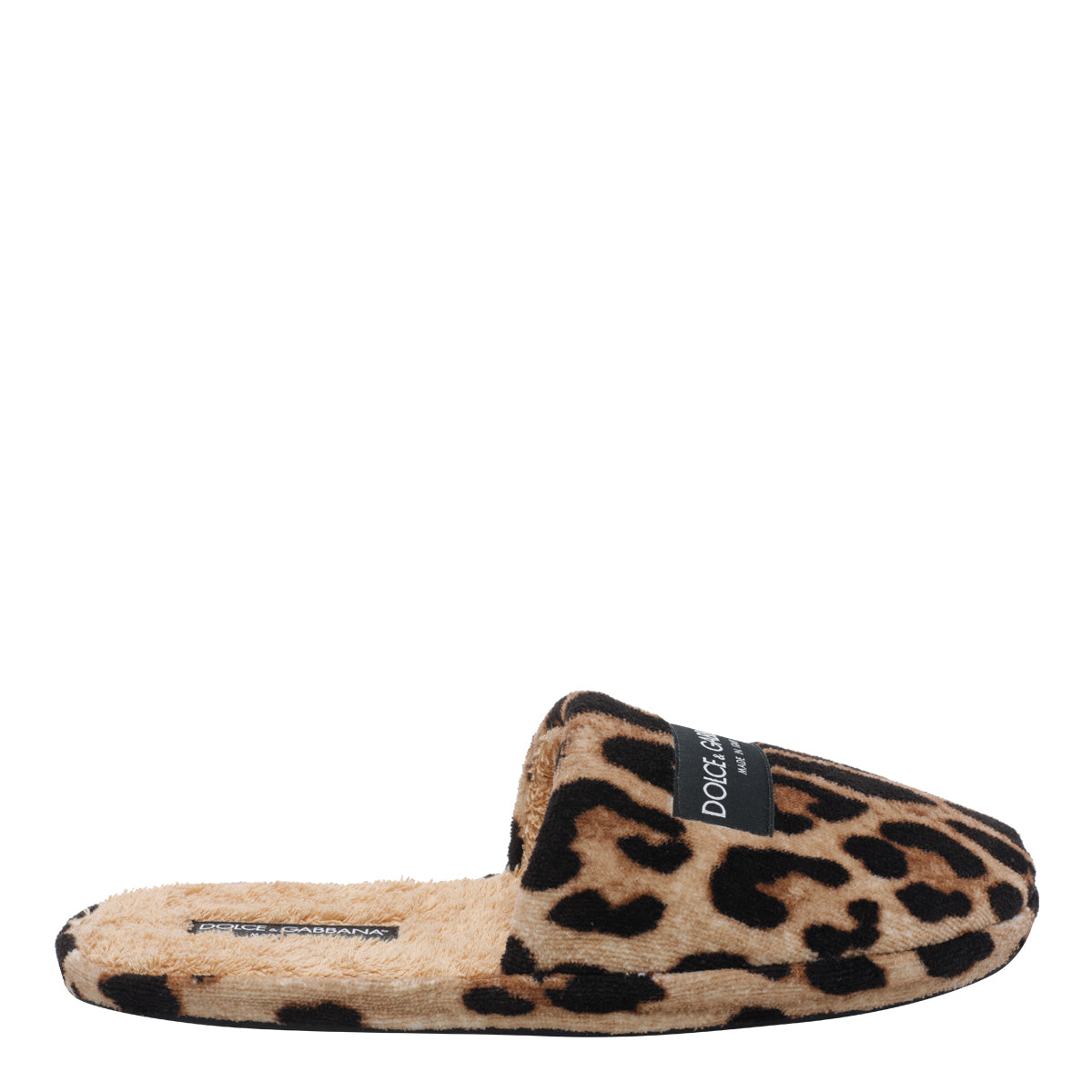Dolce & Gabbana Sandals Brown Fabric/rubber Sole