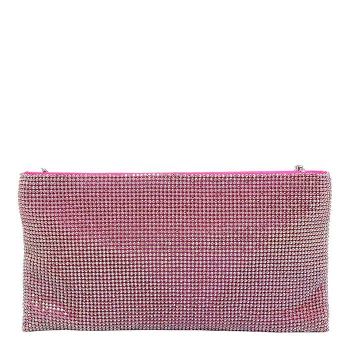 Benedetta Bruzziches Bags Fuchsia Silk Strass