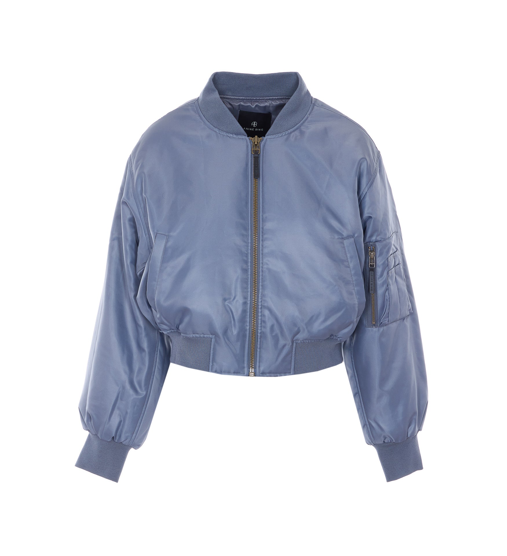 ANINE BING Coats Grey Polyester