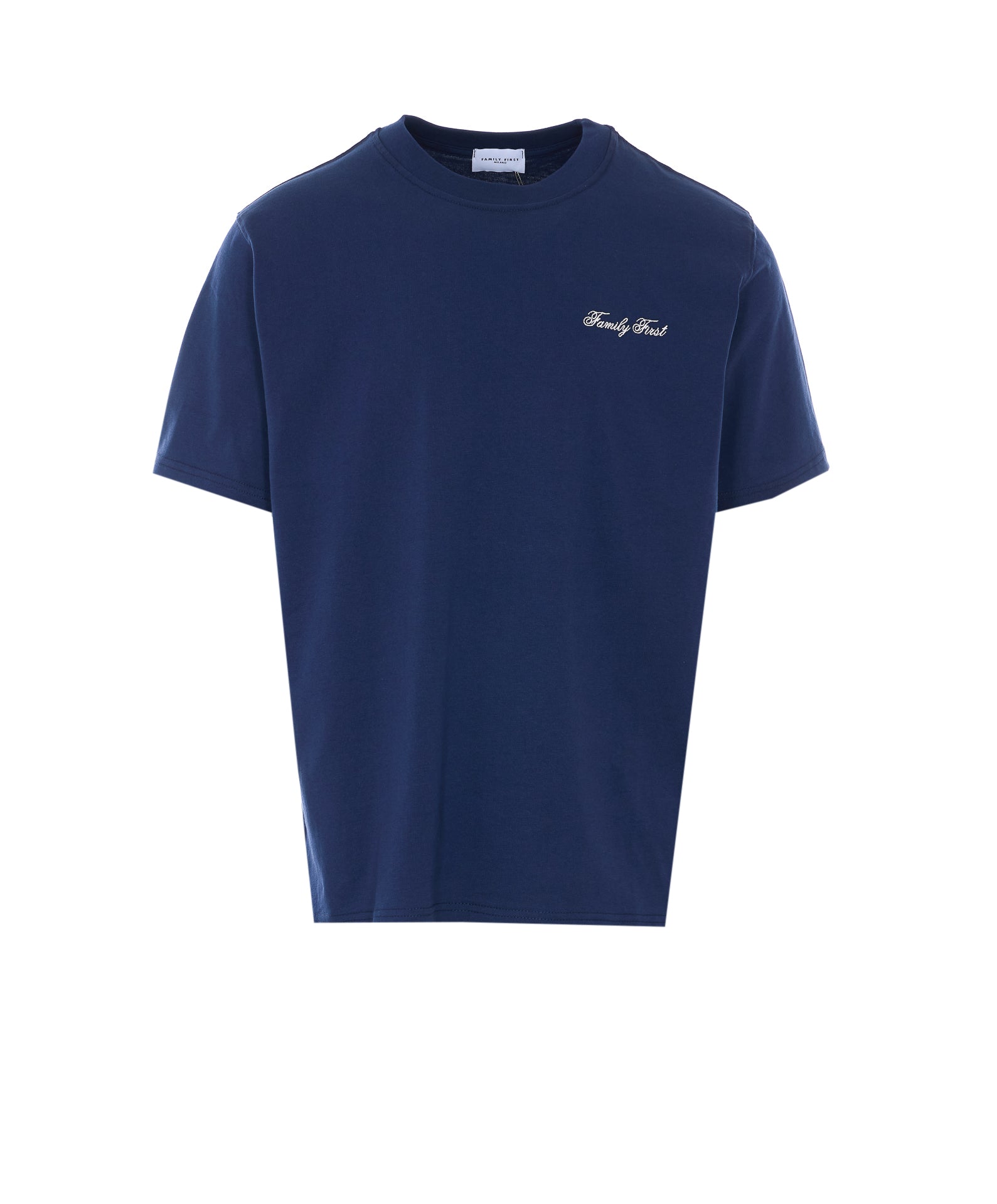 Family First T-shirts and Polos Blue Cotton