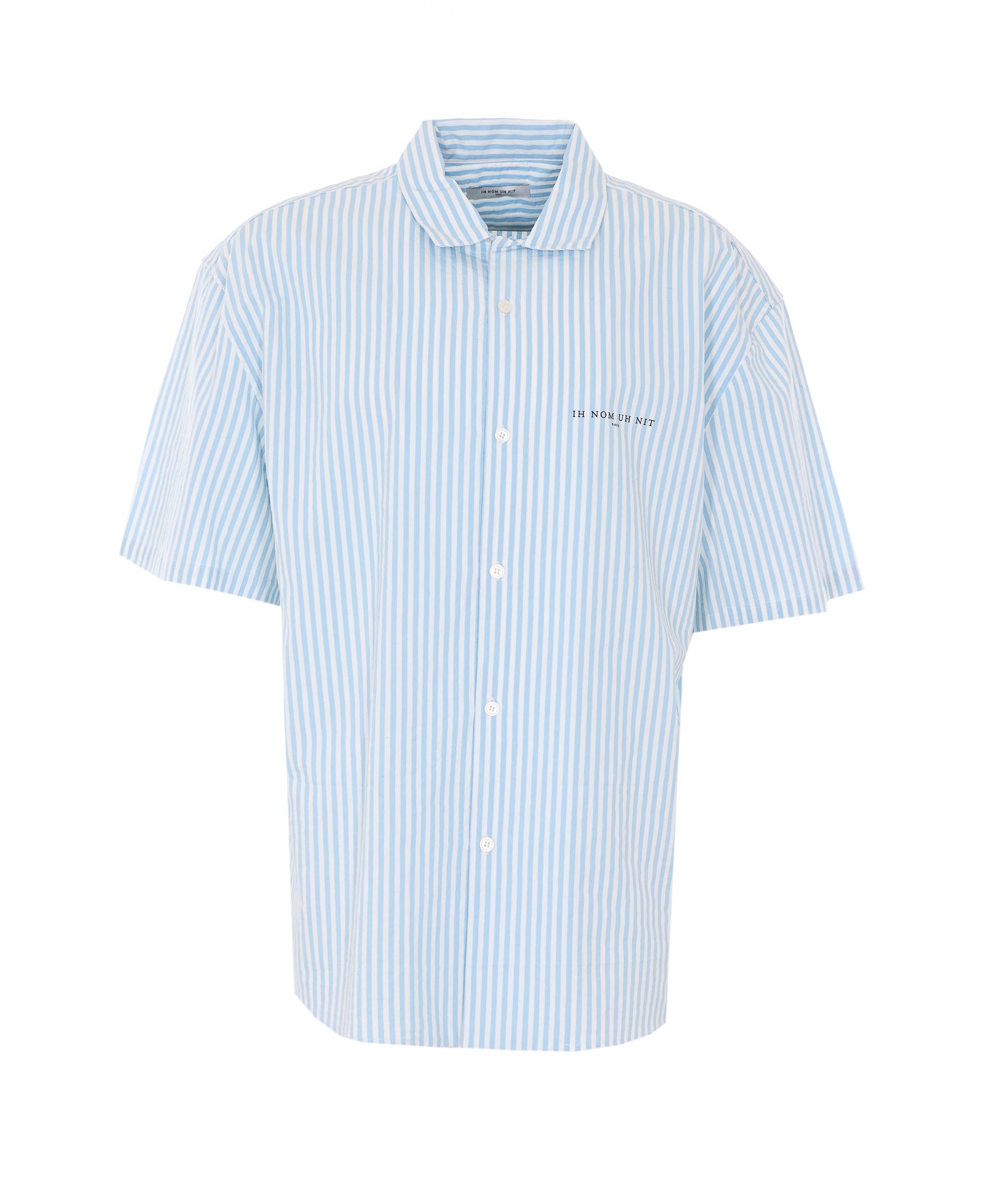 Ih Nom Uh Nit Shirts Blue Cotton