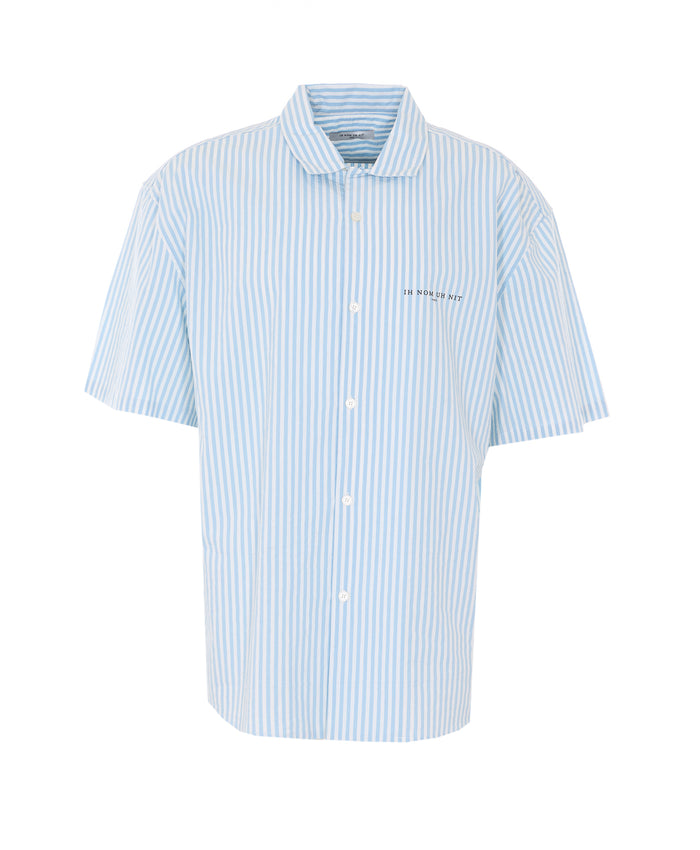 Ih Nom Uh Nit Shirts Blue Cotton