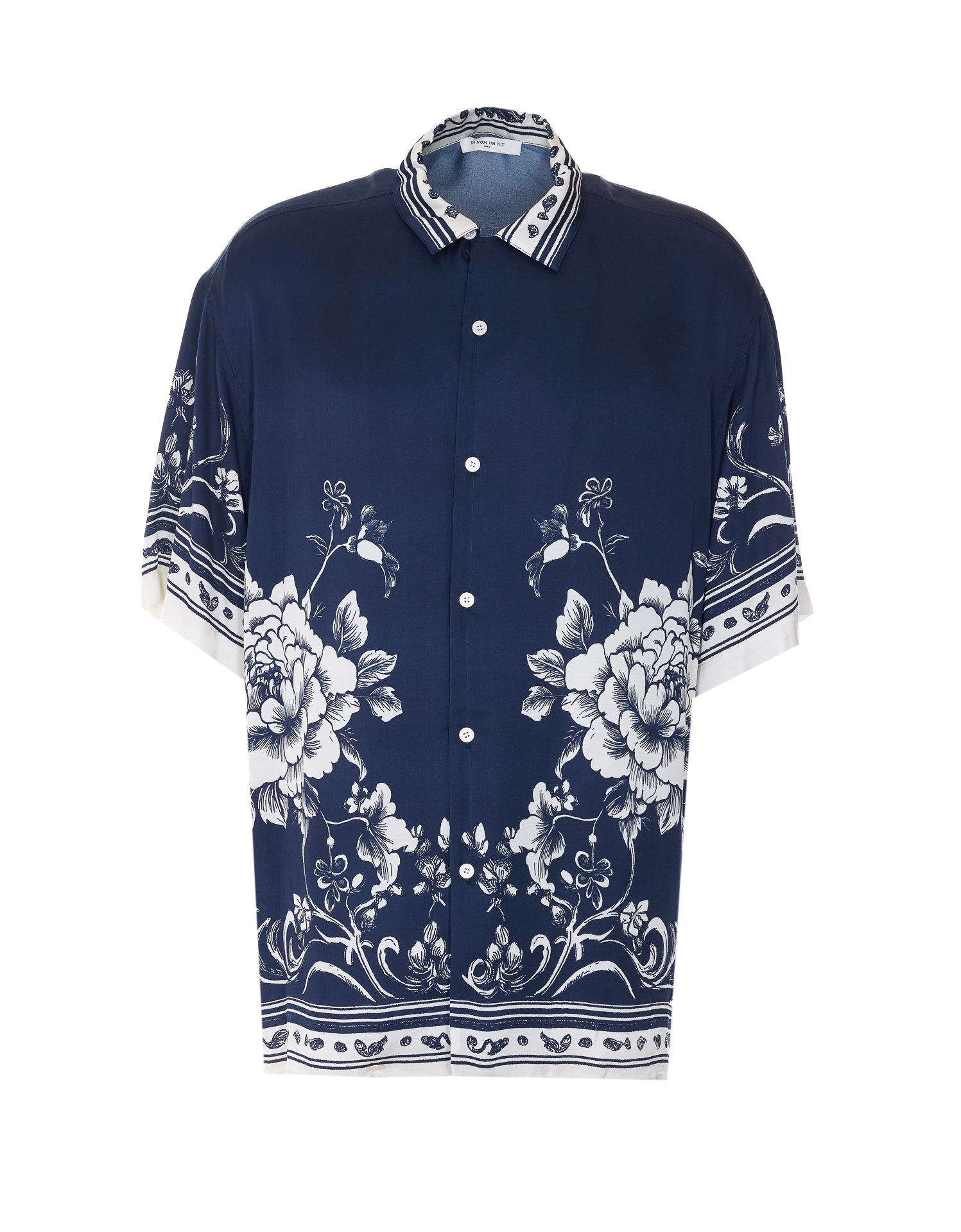 Ih Nom Uh Nit Shirts Blue Viscose