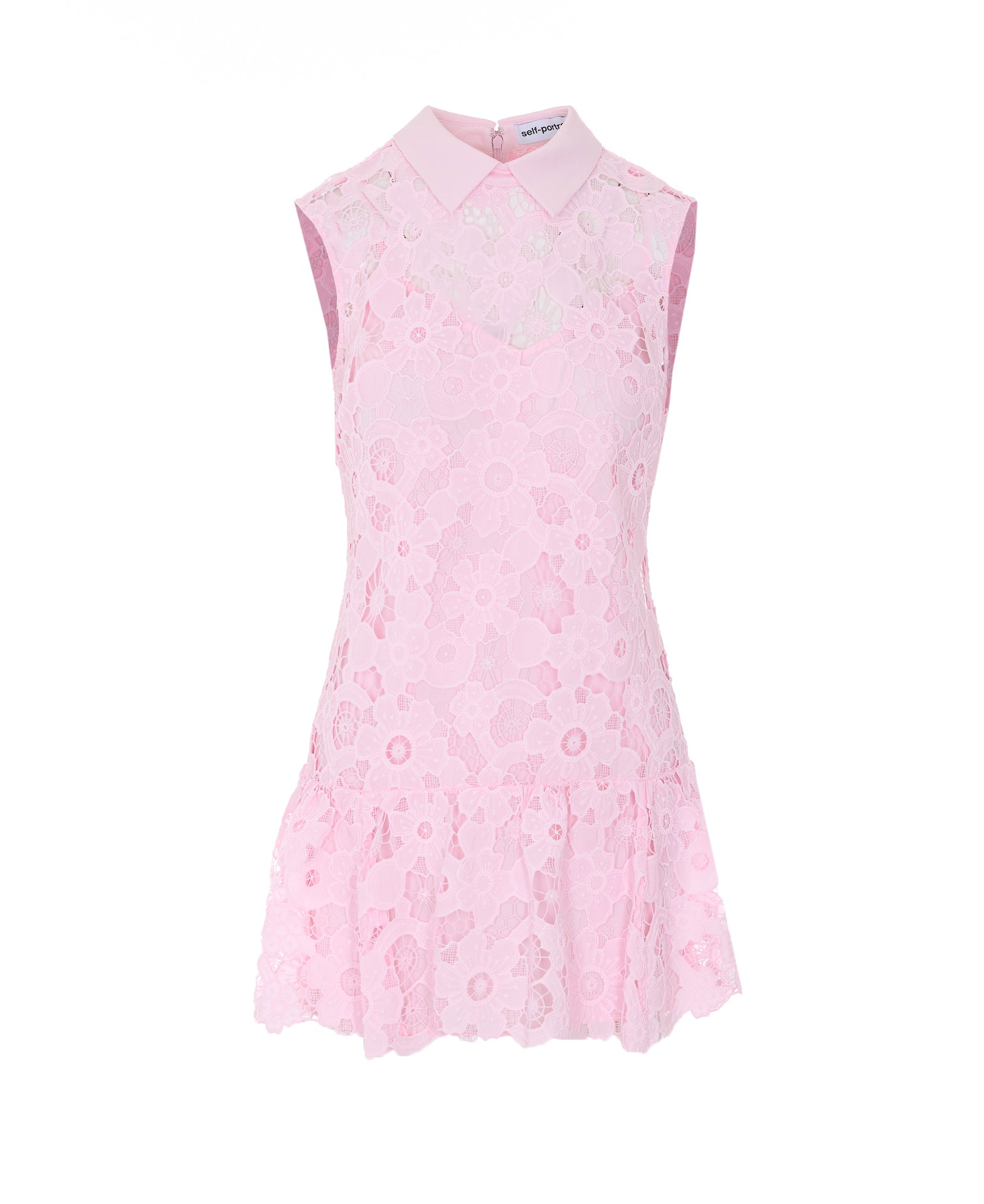 SELF PORTRAIT Dresses Pink Polyester