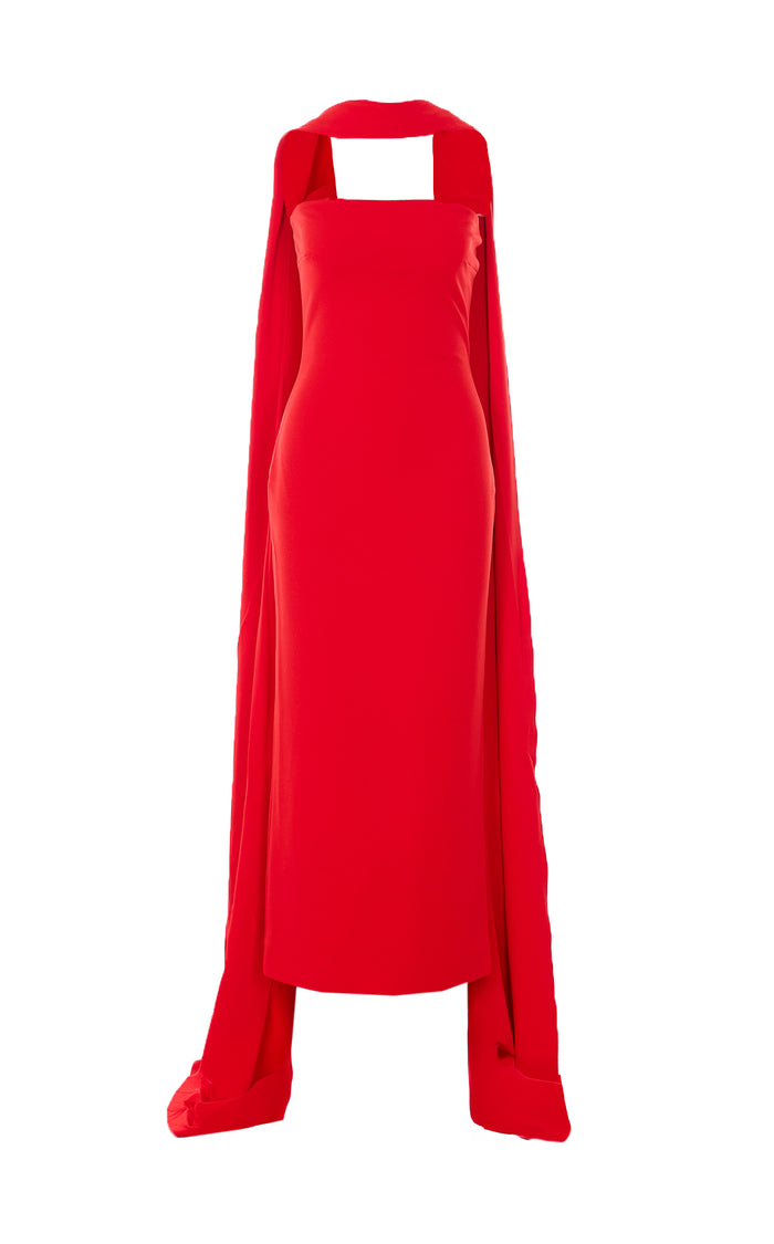 Solace London Dresses Red Polyester