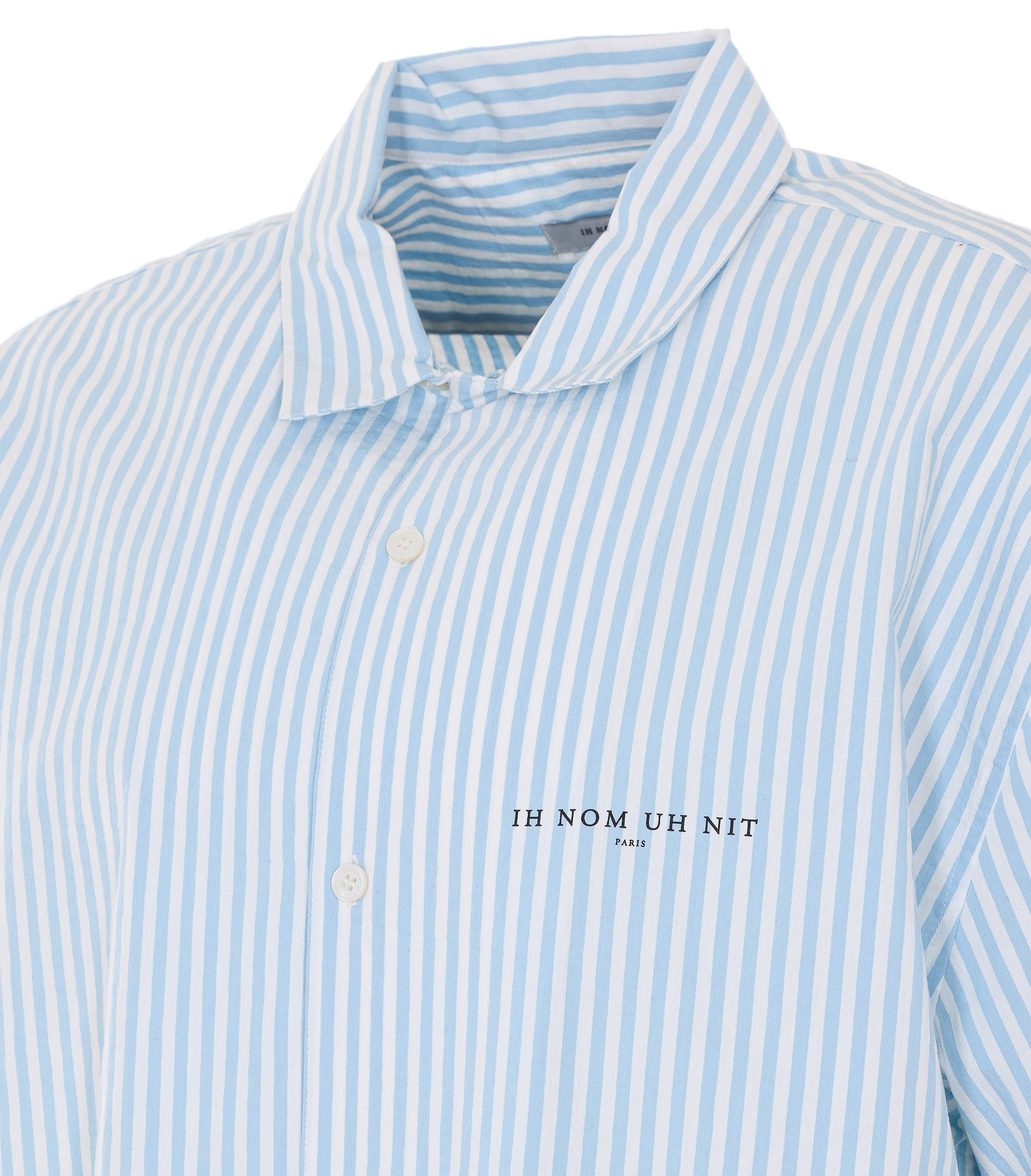 Ih Nom Uh Nit Shirts Blue Cotton