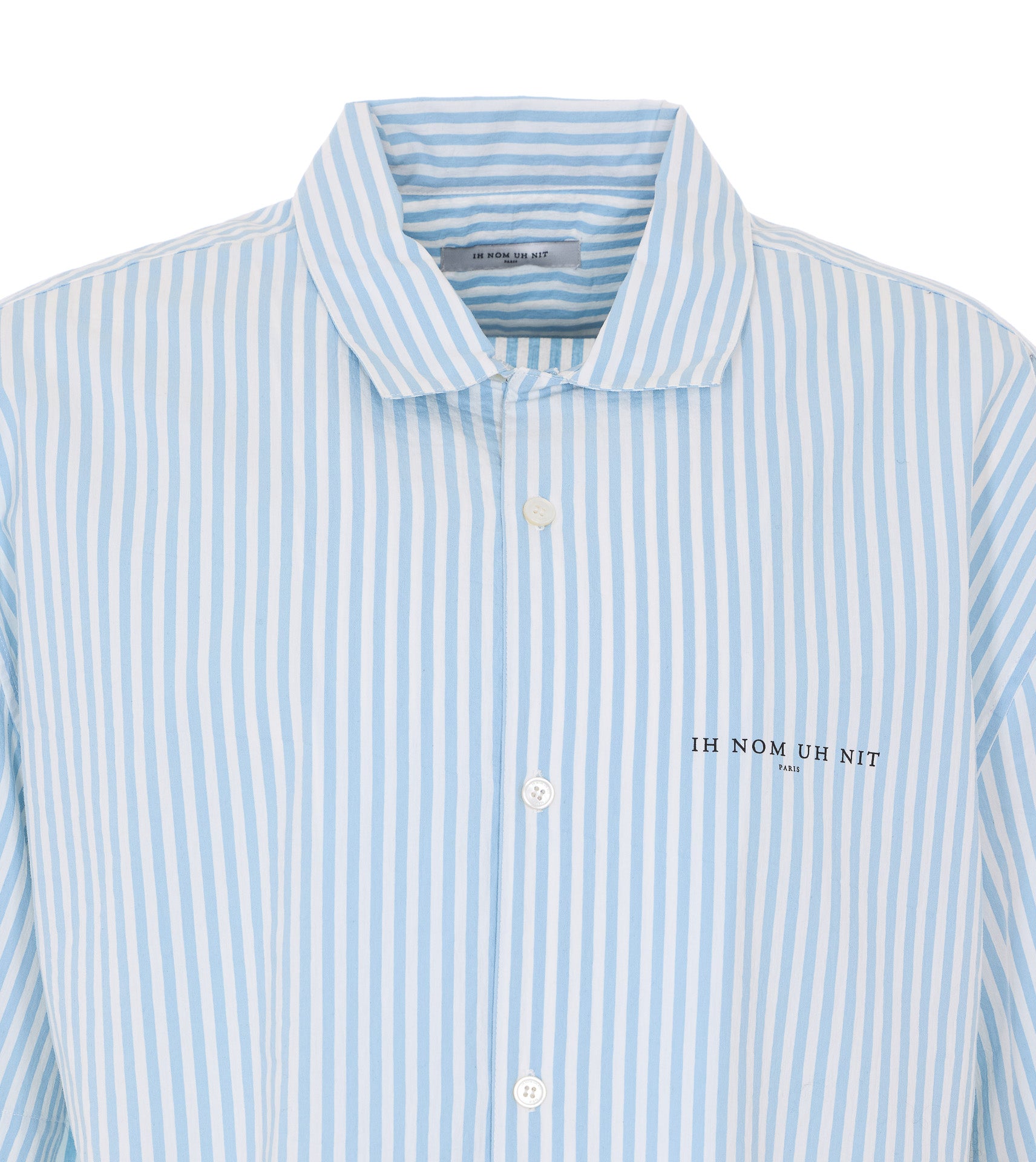 Ih Nom Uh Nit Shirts Blue Cotton
