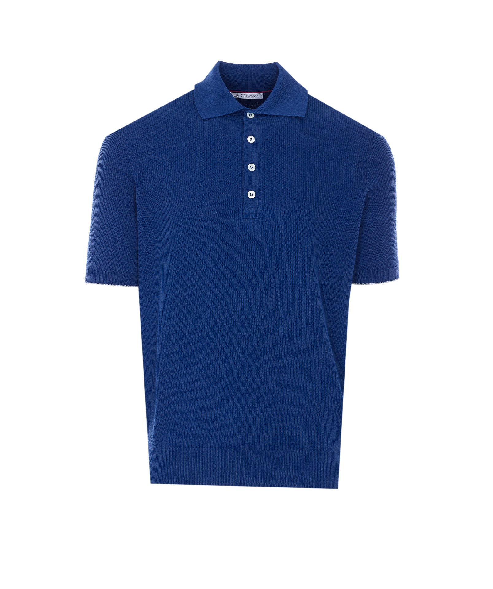 Brunello Cucinelli T-shirts and Polos Blue Cotton