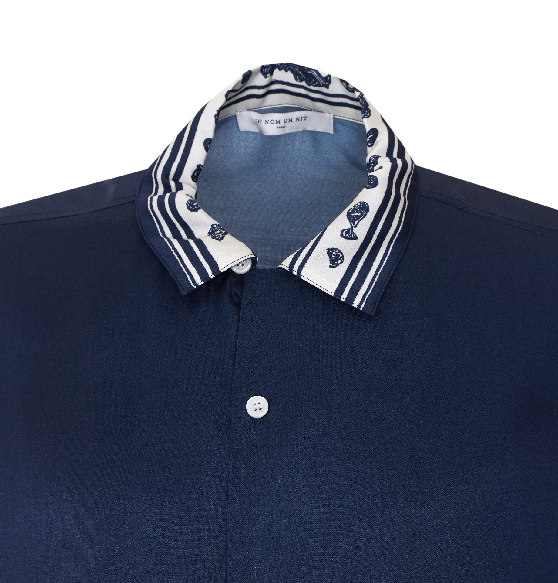 Ih Nom Uh Nit Shirts Blue Viscose