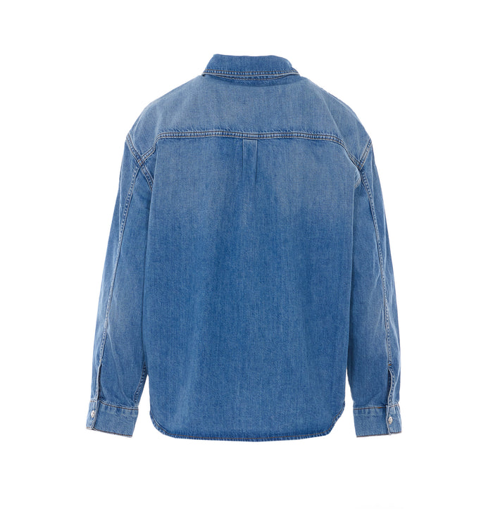 ANINE BING Shirts Blue Cotton