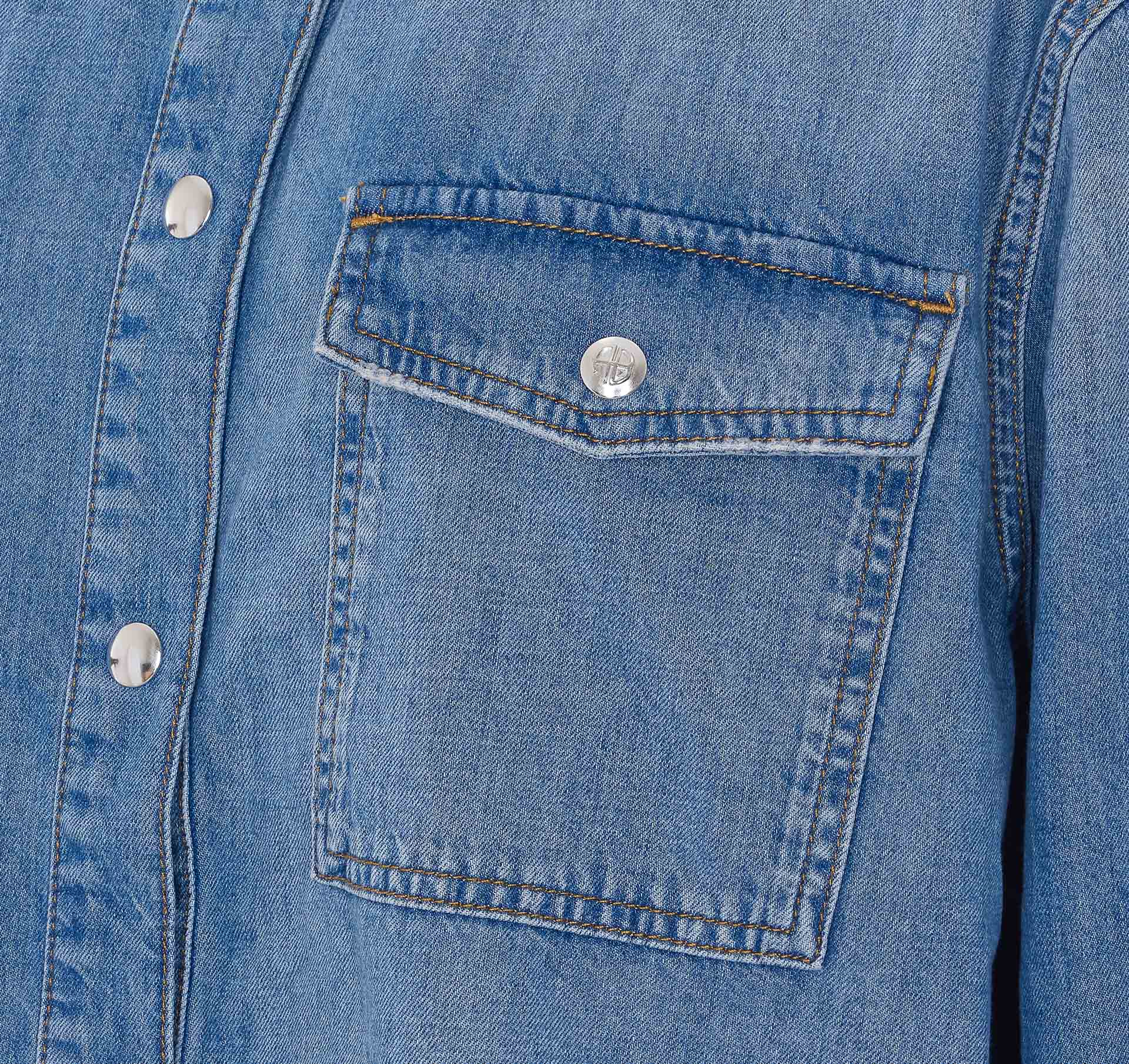 ANINE BING Shirts Blue Cotton