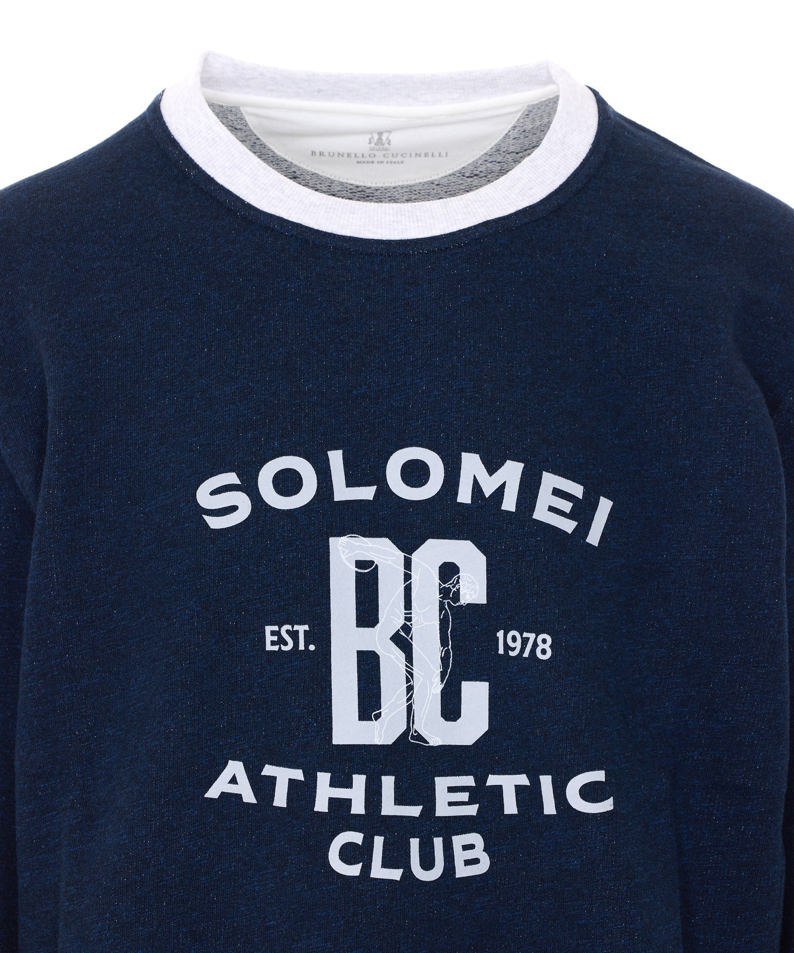 Brunello Cucinelli Sweaters Blue Cotton