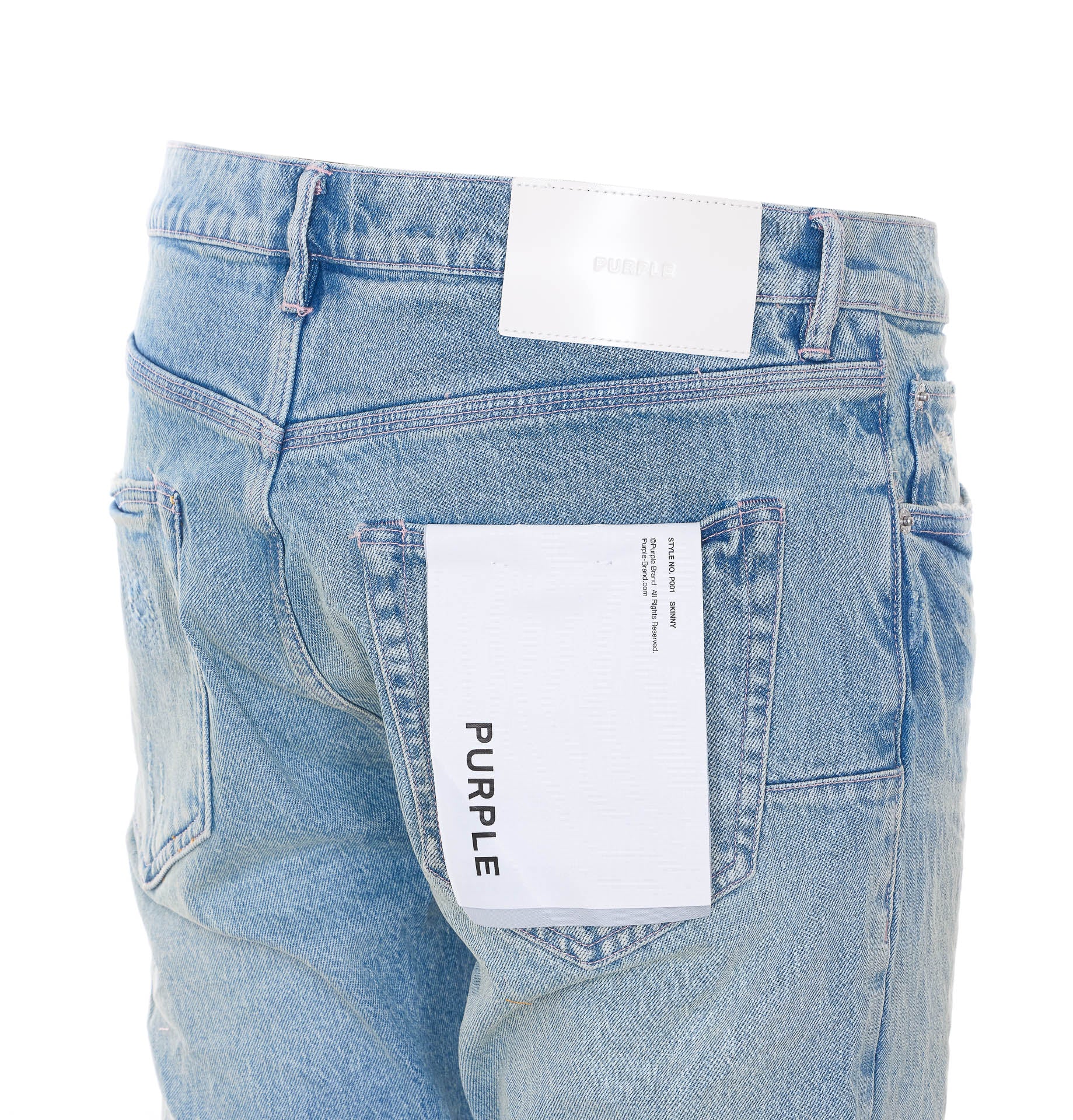 Purple Brand Jeans Blue Cotton