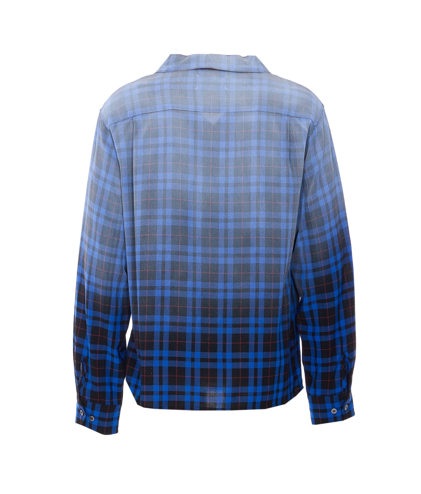 Maison Margiela Shirts Blue Viscose