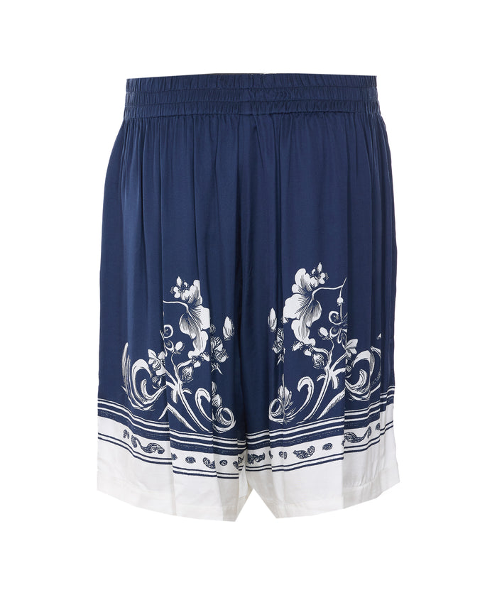 Ih Nom Uh Nit Shorts Blue Viscose