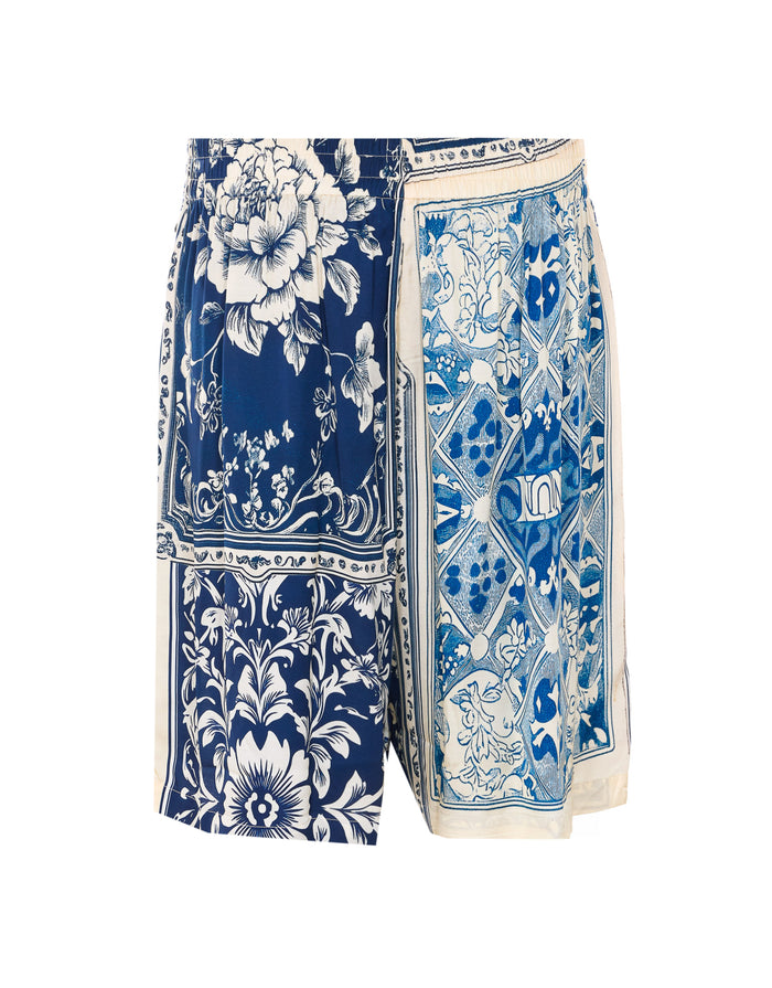 Ih Nom Uh Nit Shorts Blue Viscose