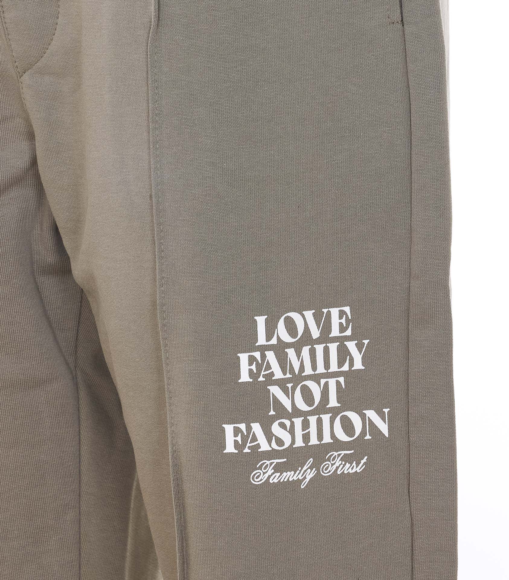 Family First Trousers Grey Cotton