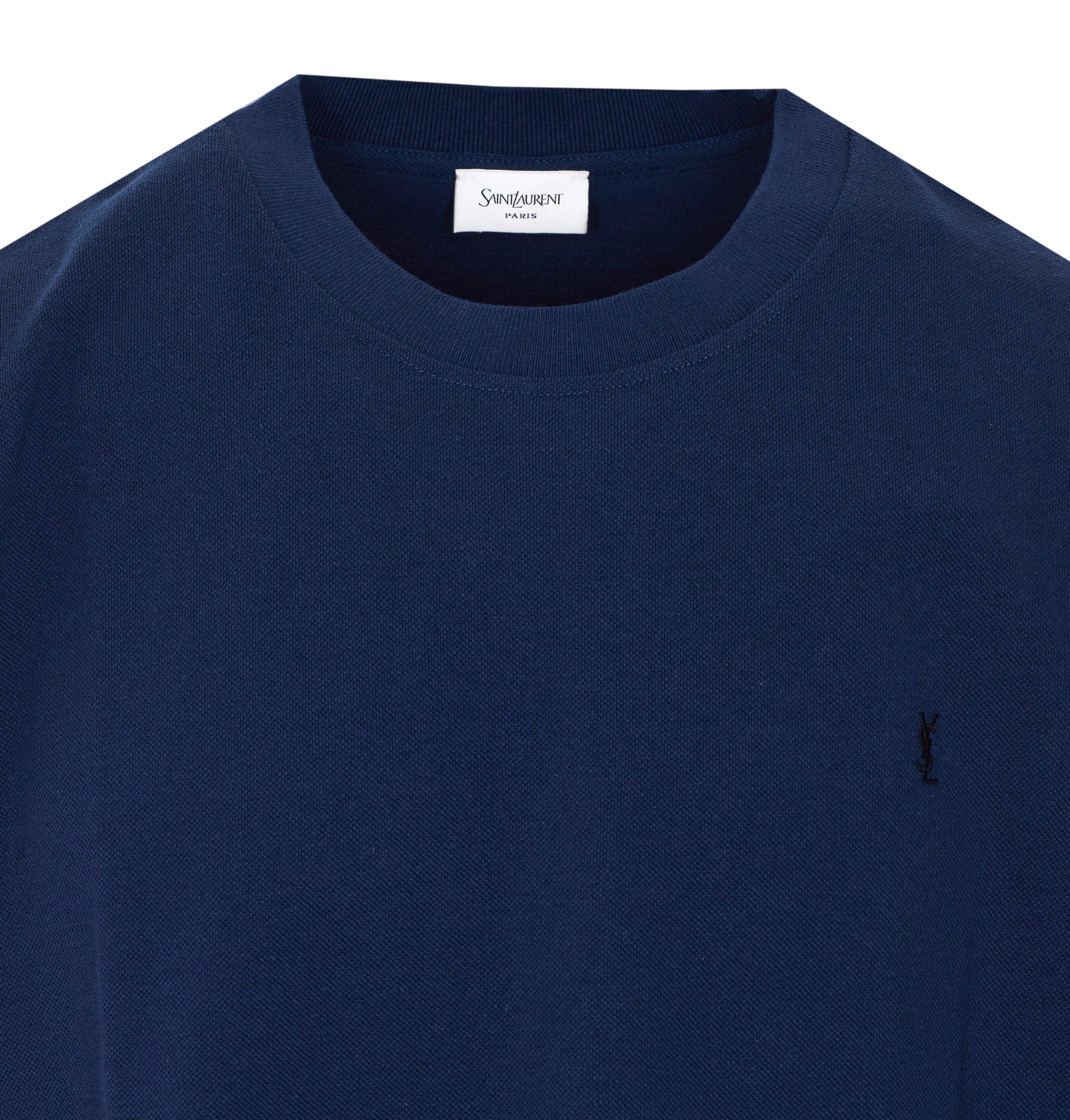 Saint Laurent T-shirts and Polos Blue Cotton
