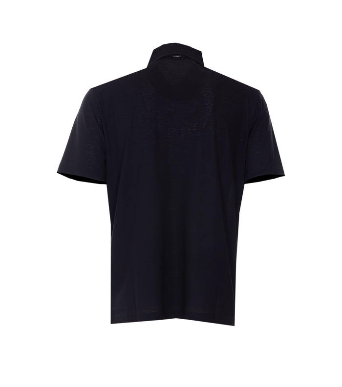 Herno T-shirts and Polos Black Cotton