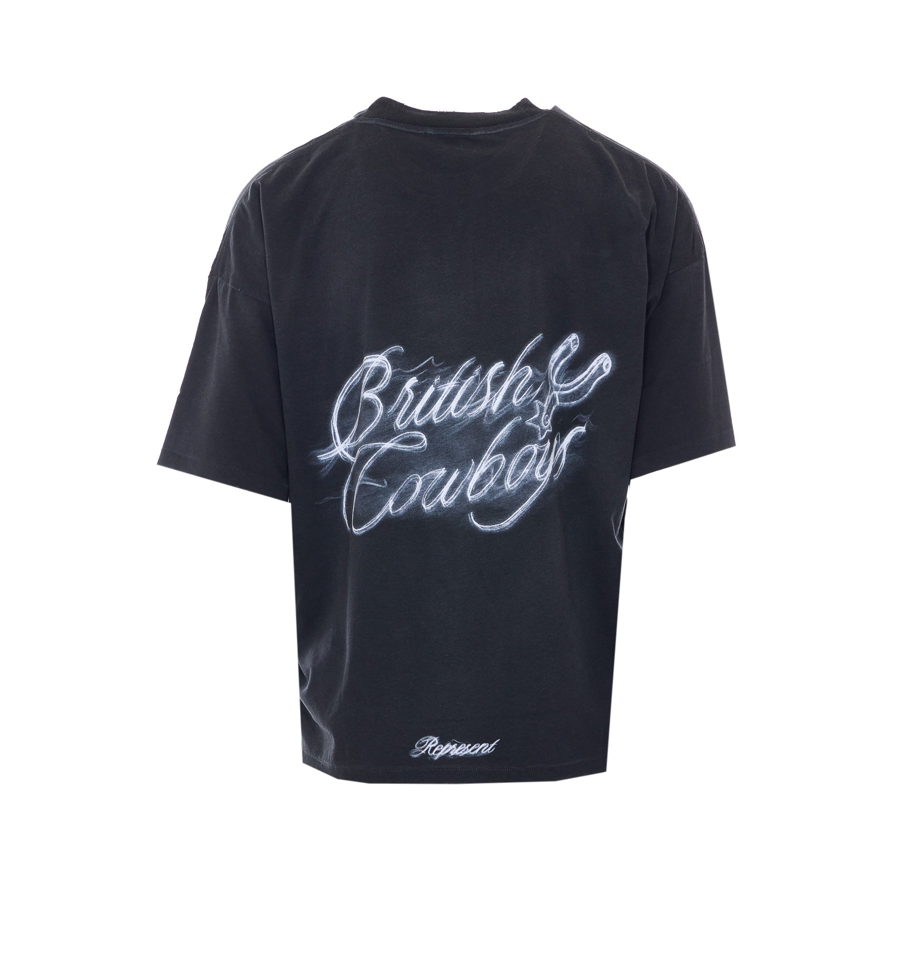 Represent T-shirts and Polos Black Cotton