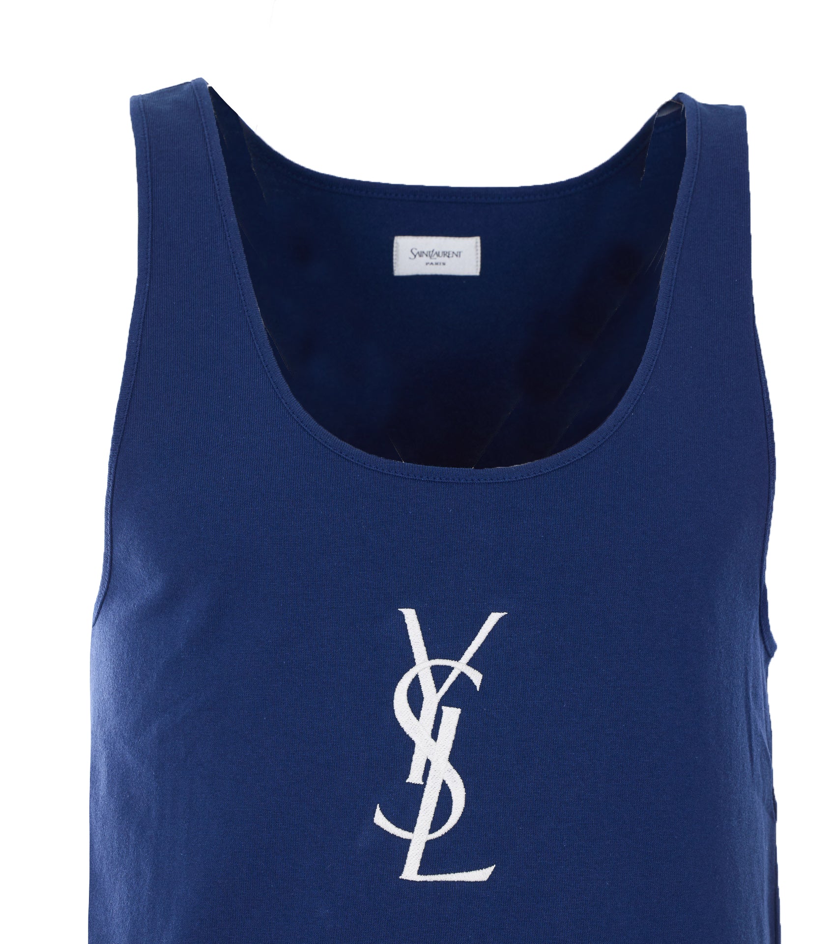 Saint Laurent T-shirts and Polos Blue Cotton