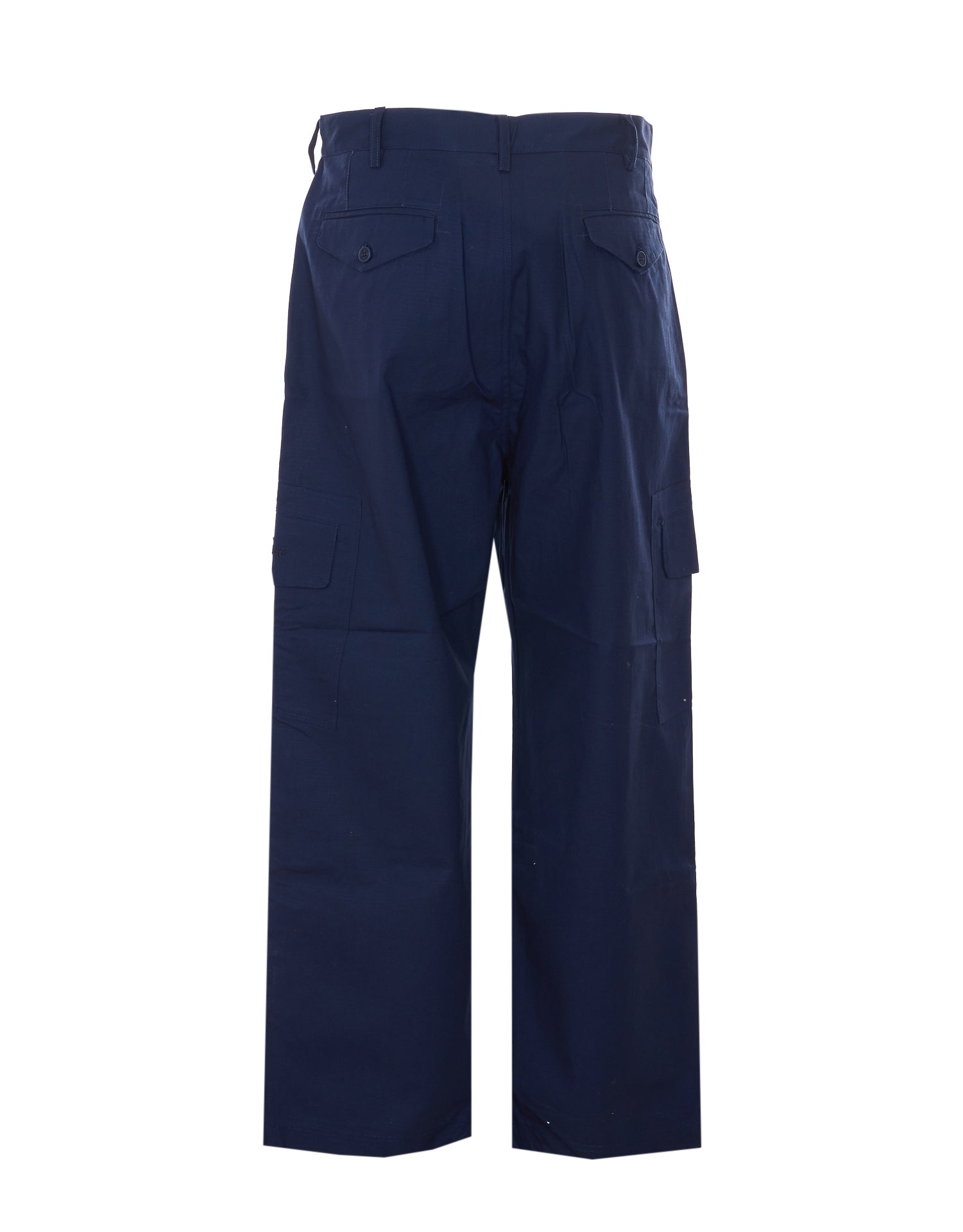 Family First Trousers Blue Cotton