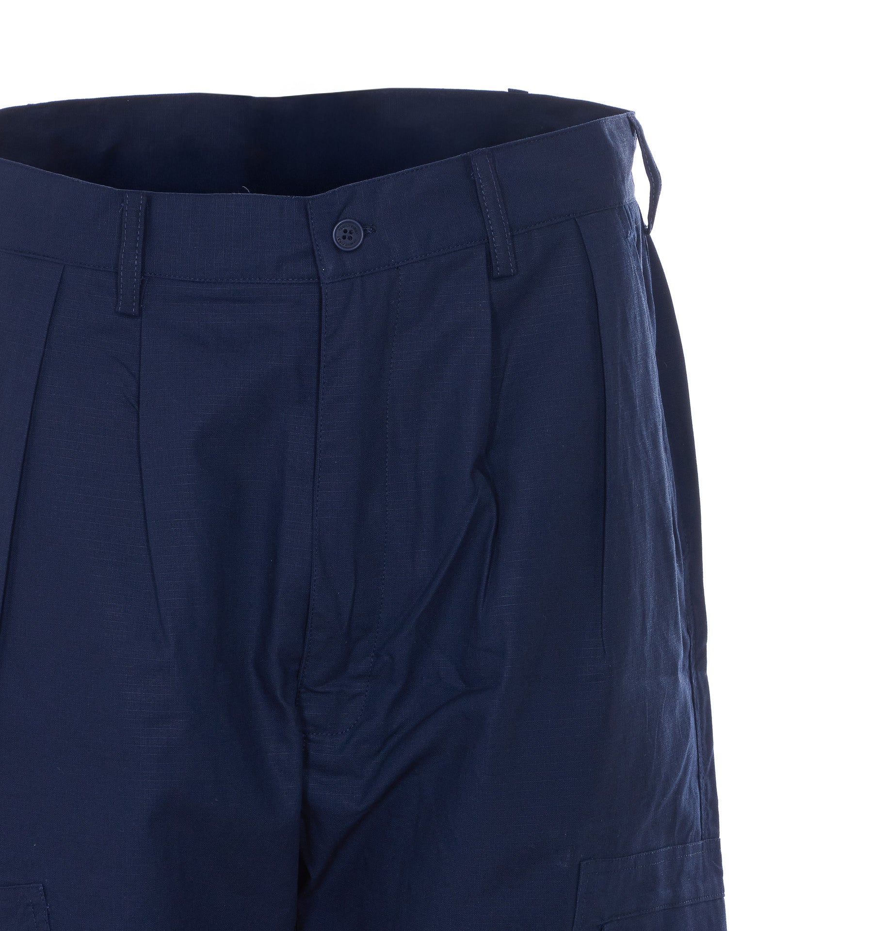 Family First Trousers Blue Cotton