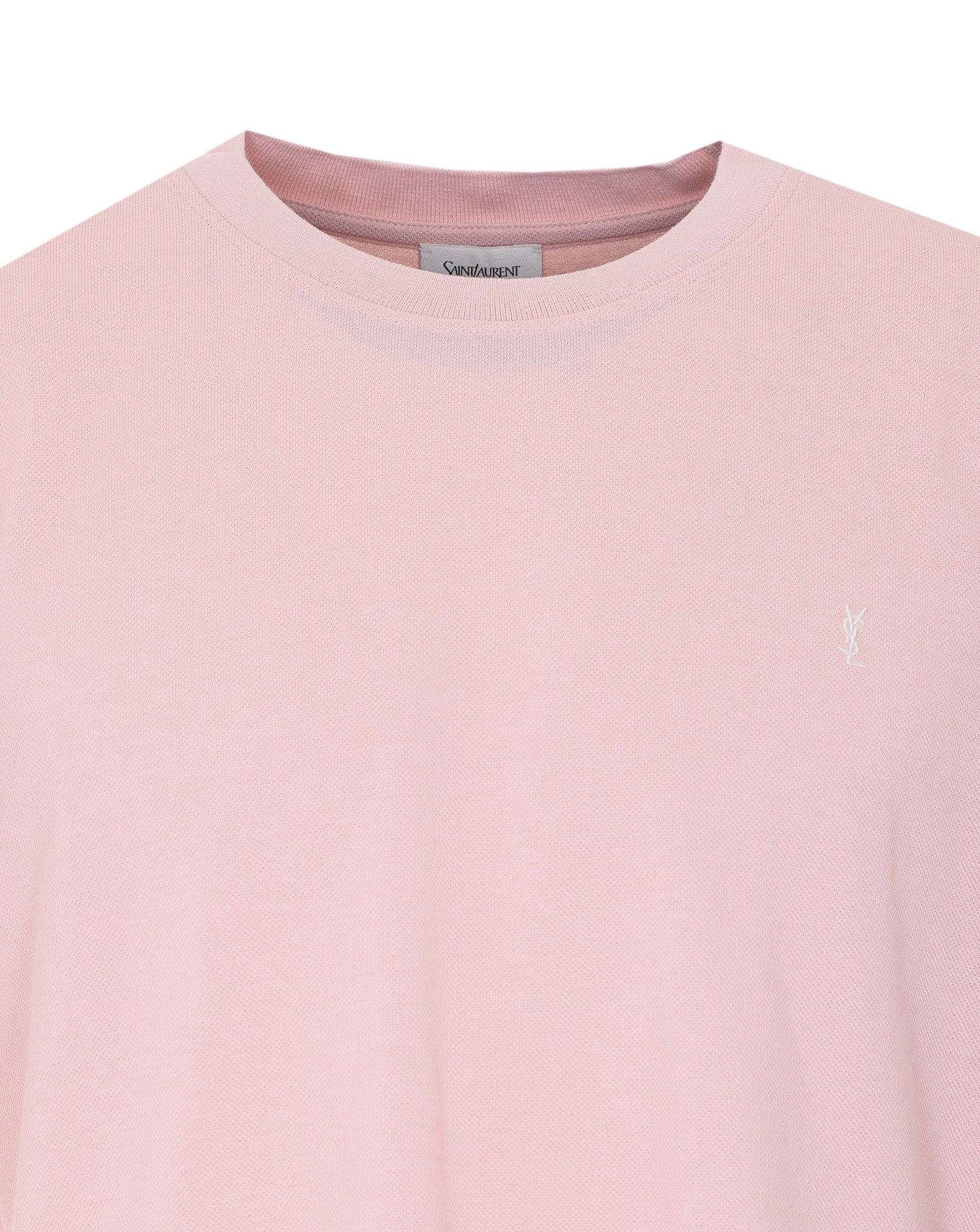 Saint Laurent T-shirts and Polos Pink Cotton