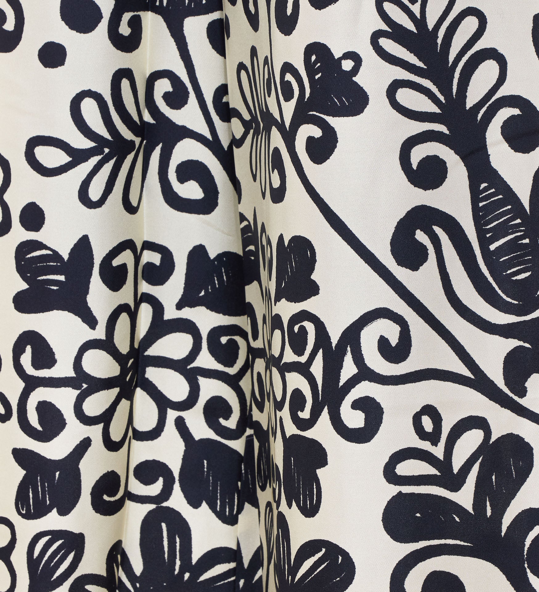 MAURIZIO Trousers Black Silk