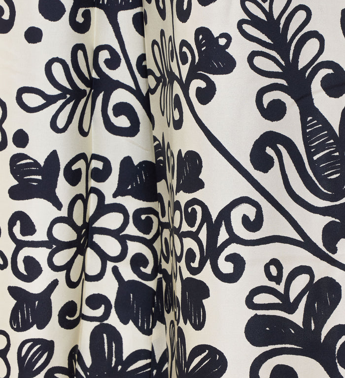 MAURIZIO Trousers Black Silk