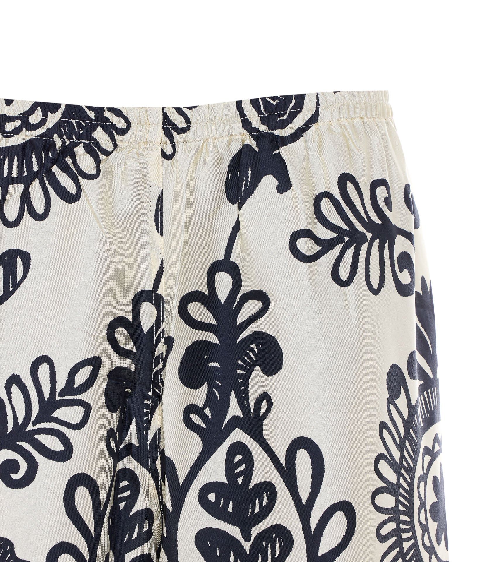 MAURIZIO Trousers Black Silk