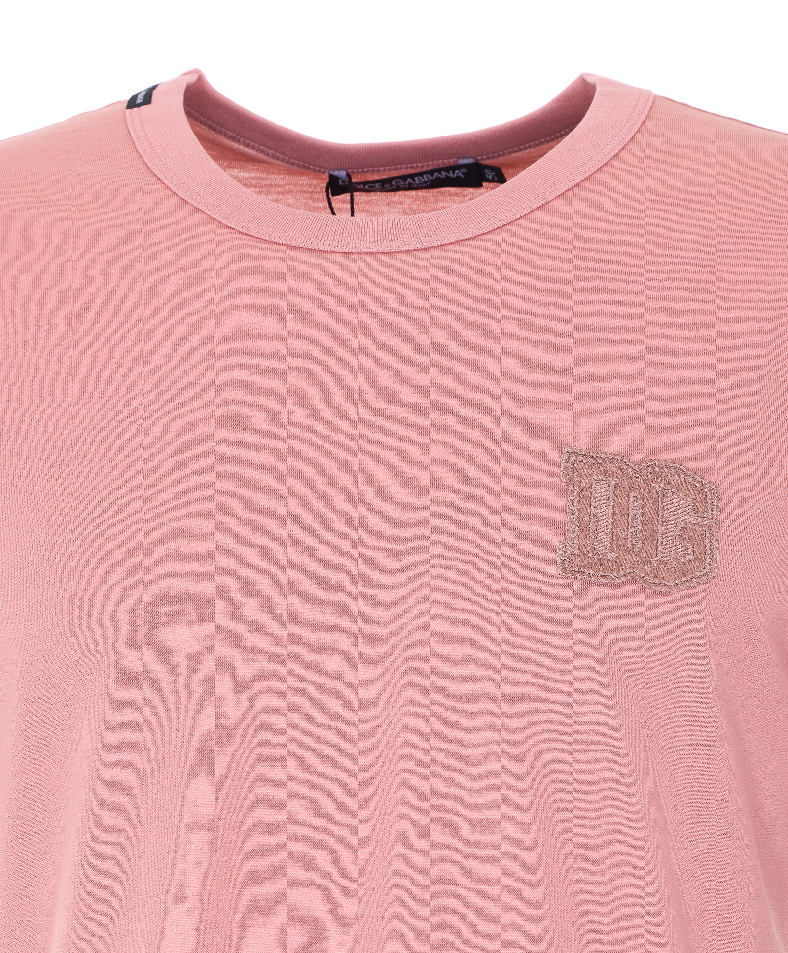 Dolce & Gabbana T-shirts and Polos Pink Cotton
