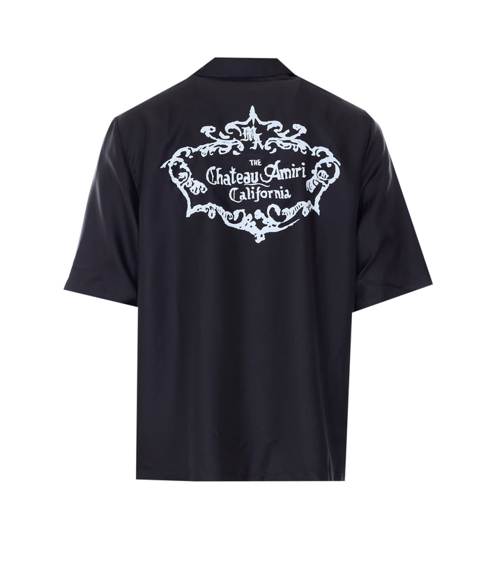 Amiri Shirts Black Silk