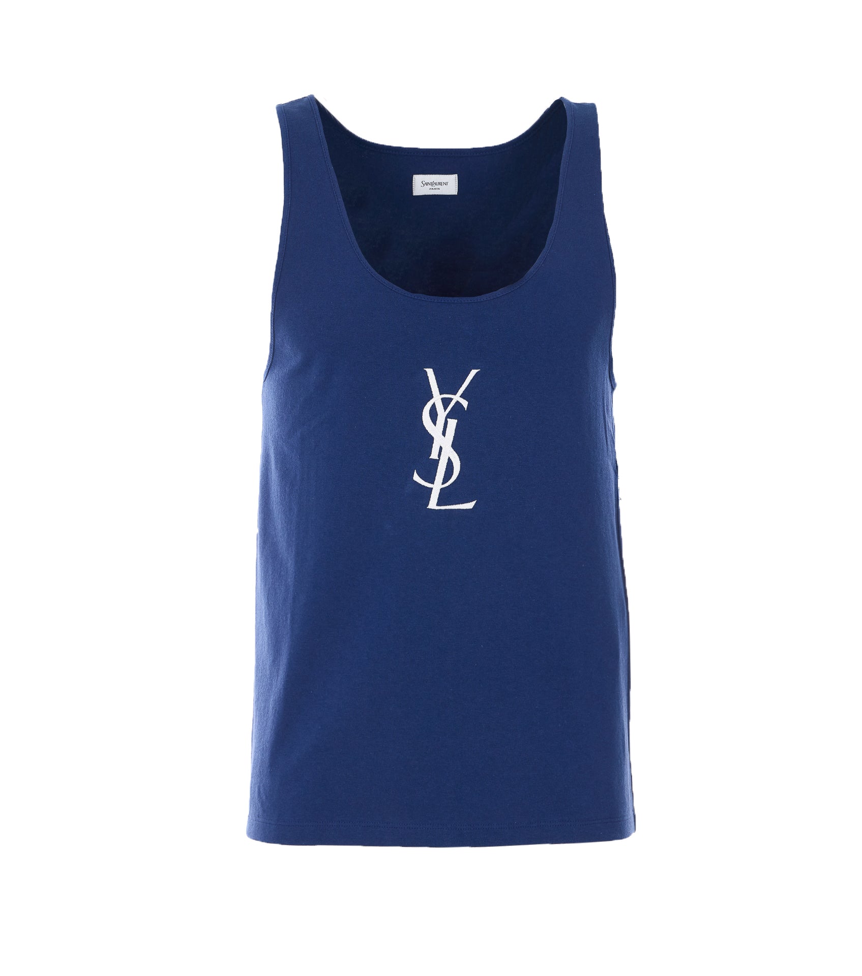 Saint Laurent T-shirts and Polos Blue Cotton