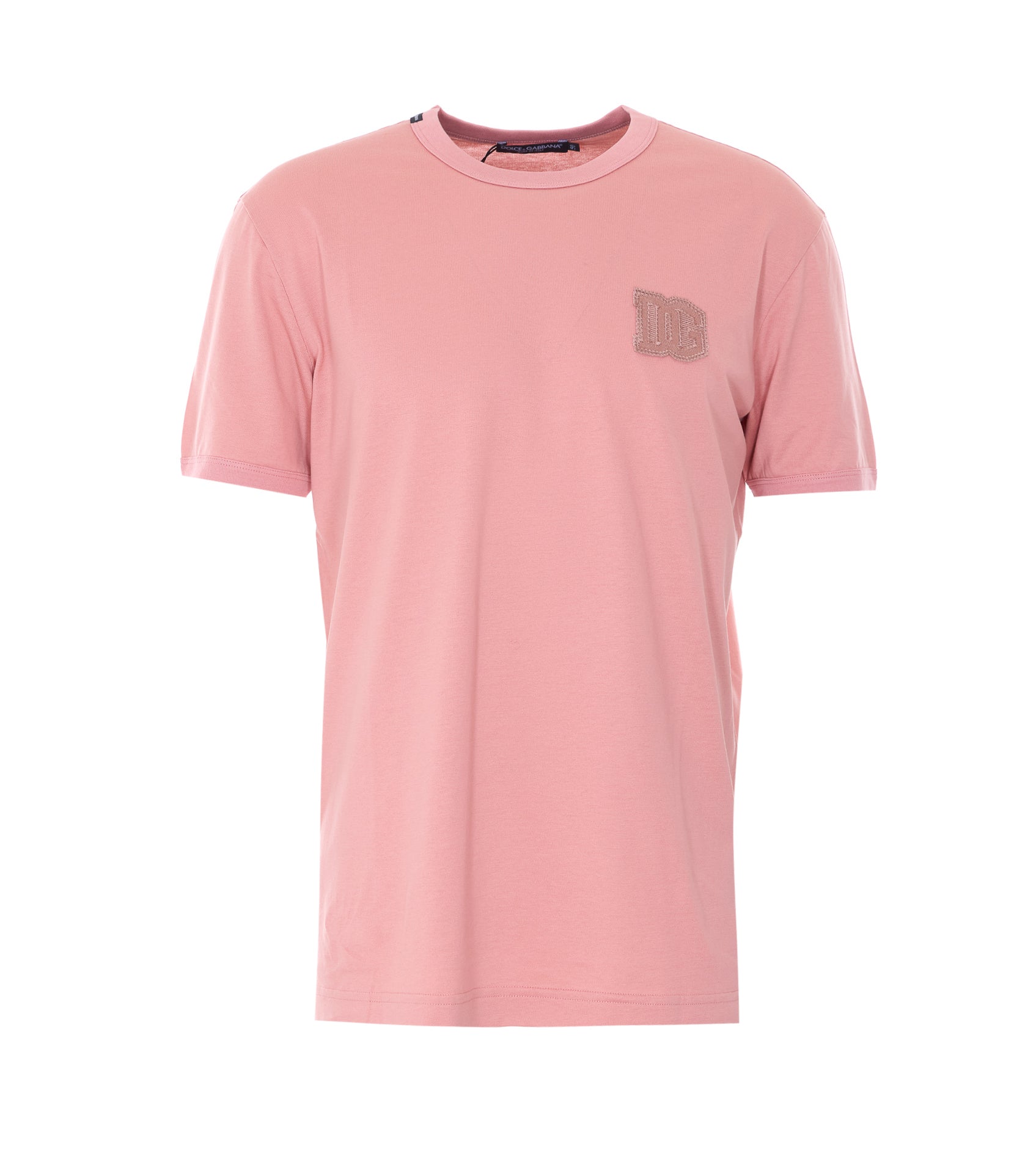 Dolce & Gabbana T-shirts and Polos Pink Cotton