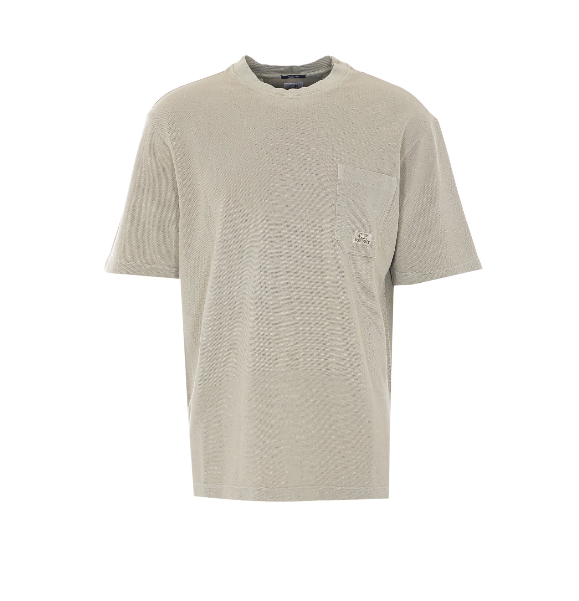C.P. COMPANY T-shirts and Polos Green Cotton