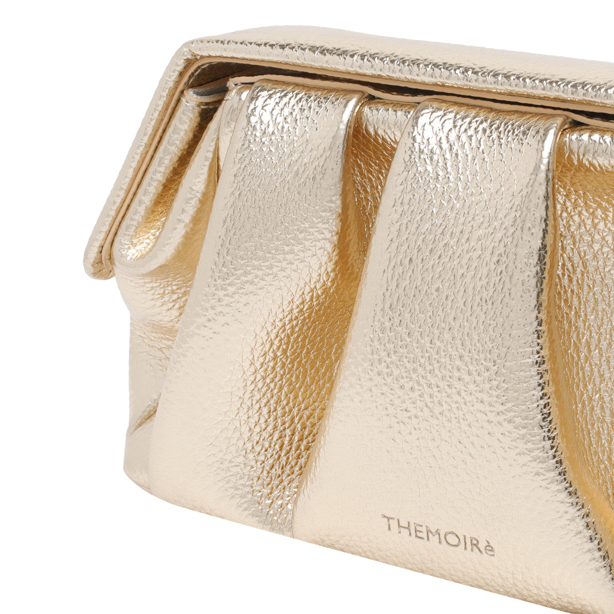 THE MOIRE Bags Golden Vegan Leather