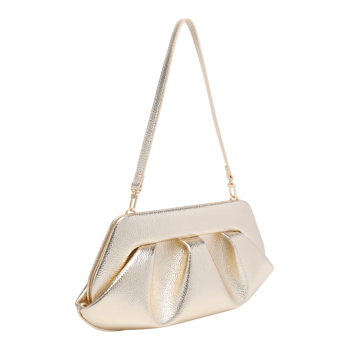 THE MOIRE Bags Golden Vegan Leather