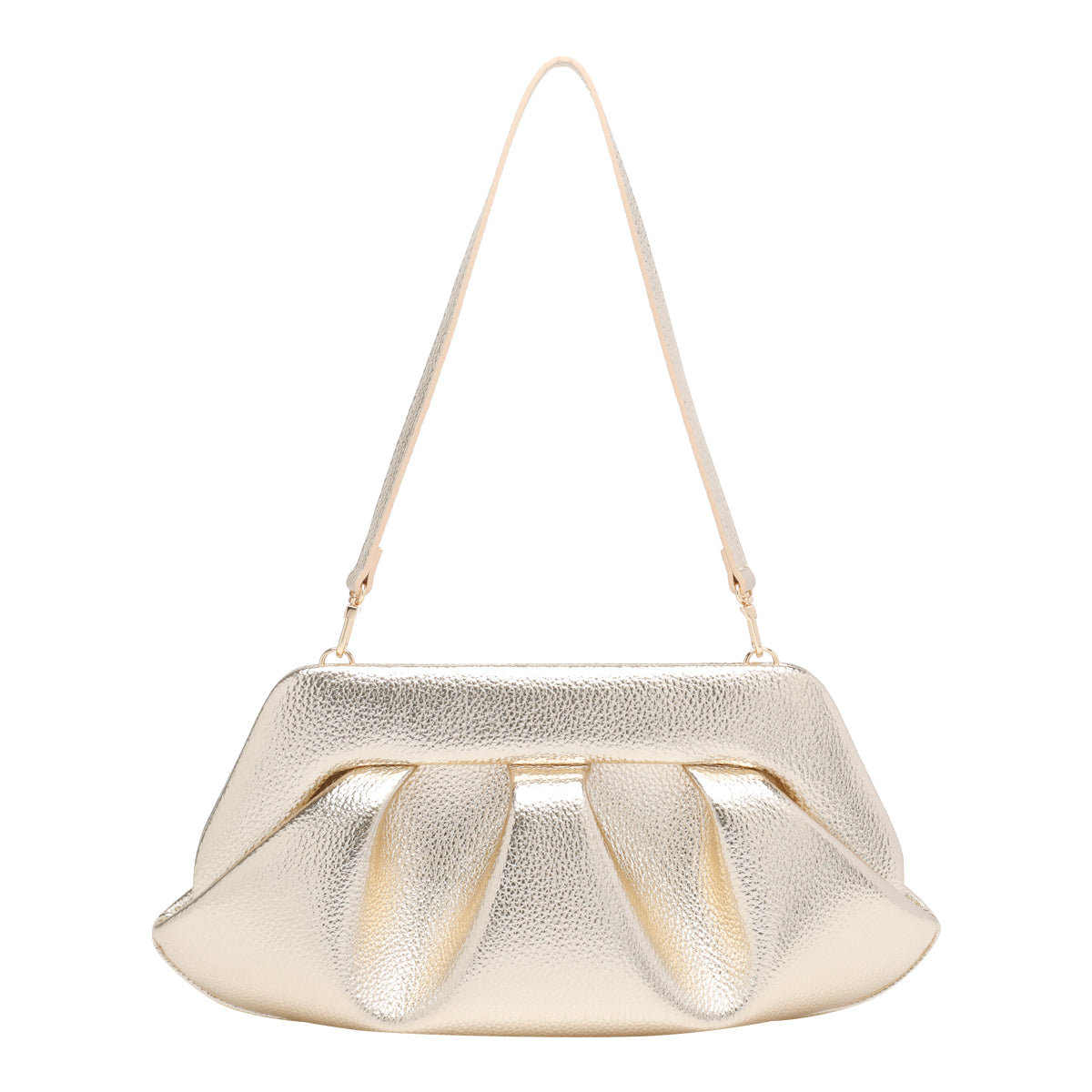 THE MOIRE Bags Golden Vegan Leather